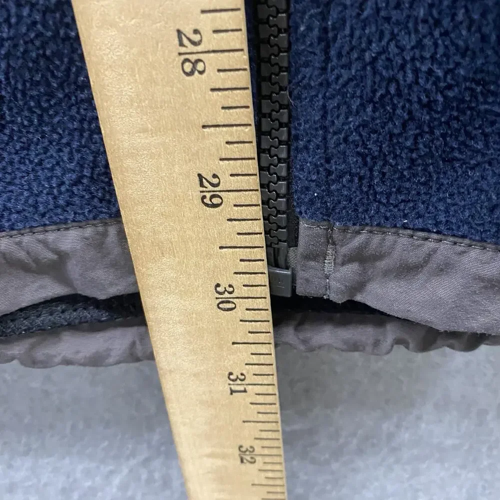 Vintage The North Face Gore Windstopper Fleece Jacket Men’s L Blue Gray Y2K
